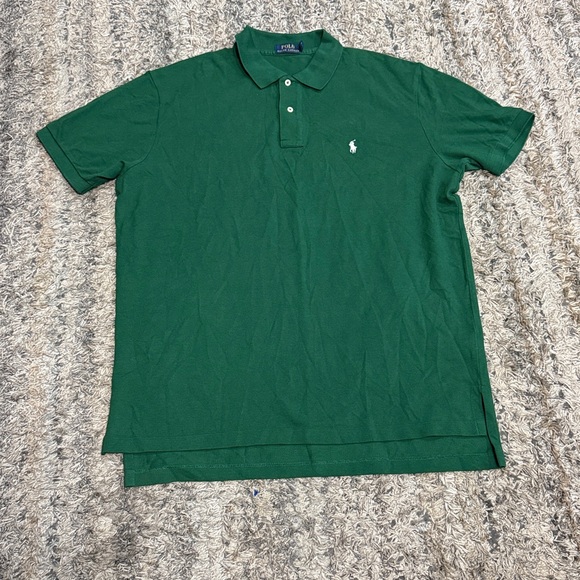 Polo by Ralph Lauren Forest Green Men's Polo Shirt - Picture 6 of 6
